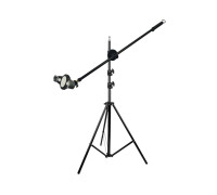 Напольная стойка штатив JBH-G119 для съемки сверху с держателем C18 для планшета 18-29 см и крючком для противовеса