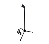 Напольная стойка трипод ML-02 с держателем для микрофона и пластиковым пауком