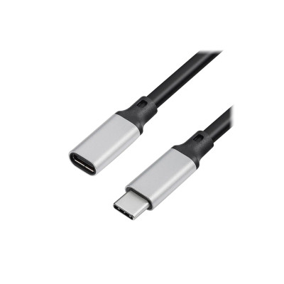 Кабель-удлинитель USB Type-C, 2 м, черный