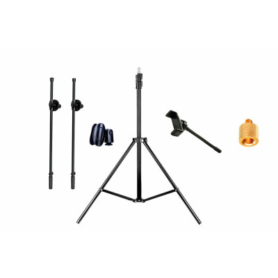 Напольный штатив JBH HD0823 с двумя журавлями и держателем для телефона