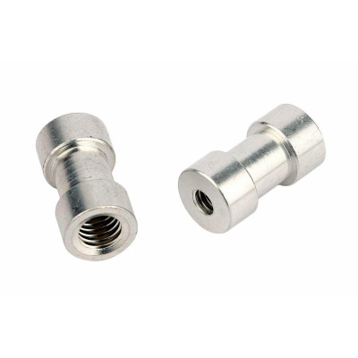Резьбовой переходник 1/4"(F) - 3/8"(F) для штативов и микрофонных стоек