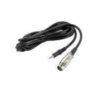 Кабель XLR-Jack 3.5 для микрофона, 2.5 м