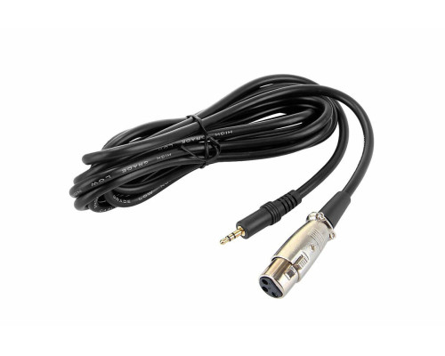 Кабель XLR-Jack 3.5 для микрофона, 1,5 м