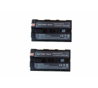 Аккумуляторы LI-ION серии NP-F550/F570 для видеокамеры Sony и светодиодной панели 7.4 В 2200 мАч, комплект 2 шт.