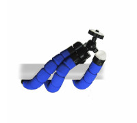 Универсальный держатель FLEX-01B-N синий, крепление для видеоняни на гибких ножках