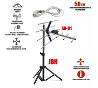 Телевизионная антенна уличная JBHSA-01 для цифрового ТВ на стойке
