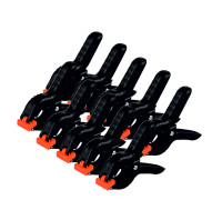 Прищепка зажим PWR-54 универсальная, диаметр 3 см, 10 шт.