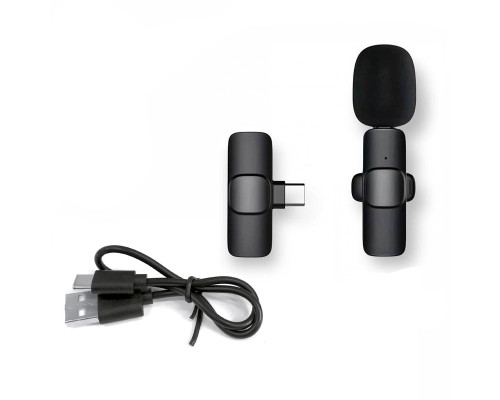 Беспроводной петличный микрофон K8 для устройств с разъемом Type-C