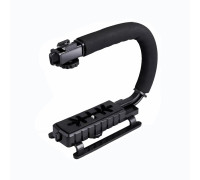 Ручка держатель для камеры, ручной стабилизатор с креплением "башмак"