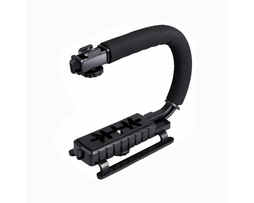 Ручка держатель для камеры, ручной стабилизатор с креплением "башмак"