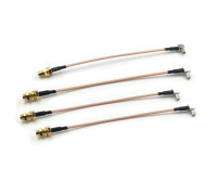 Пигтейл переходники CRC9 - SMA (female) кабельная сборка для подключения 3G/4G модема и роутера к антенне, 4 шт