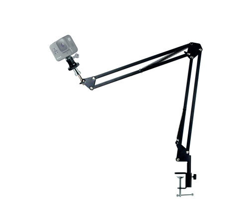 Настольная стойка пантограф NB-35GP с металлическим креплением для GoPro (ГоуПро)