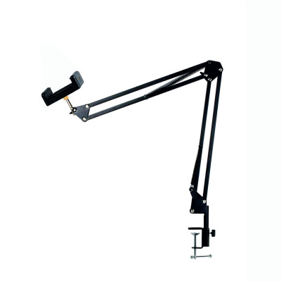 Настольная стойка пантограф NB-3552 с держателем для телефона шириной от 55 мм до 90 мм