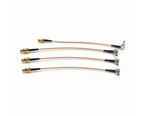 Пигтейл переходники TS9 - SMA (female) кабельная сборка, 4 шт