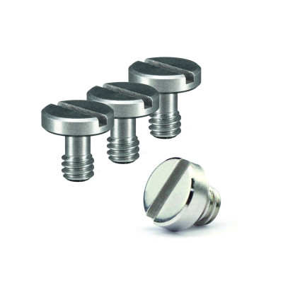 Винт с резьбой 1/4"(M) для штативов и микрофонных стоек, 4 шт