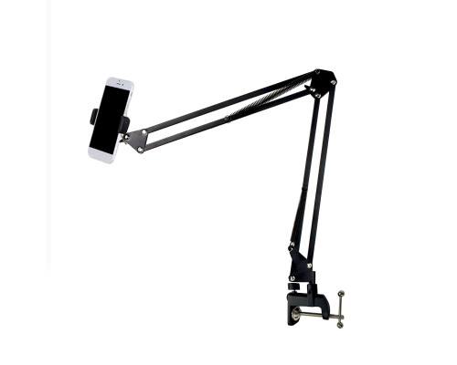 Стойка пантограф NB2S-354S2 с металлическим держателем для телефона для горизонтального и вертикального крепления