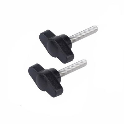 Крепежный винт барашек с резьбой М5 длиной резьбы 20 мм(M5x20), 2 шт