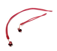 Шнурки длинный D6L и короткий D6M, ремешки крепления для камеры, резьба 1/4’’, красные, 2 шт