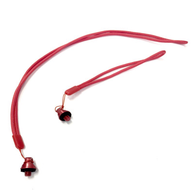 Шнурки длинный D6L и короткий D6M, ремешки крепления для камеры, резьба 1/4’’, красные, 2 шт