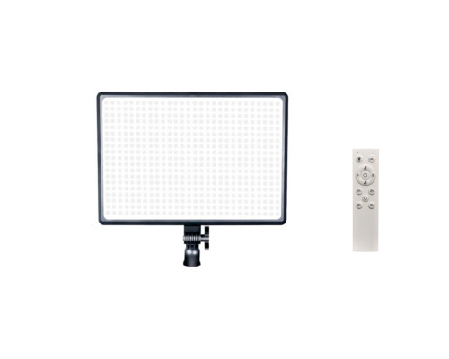 Светодиодная led панель A118 с пультом ду и регулировкой яркости для установки на фотооборудование