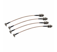 Пигтейл переходники TS9 - F (female) кабельная сборка для подключения 3G/4G модема и роутера к антенне, 4 шт