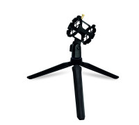 Настольная стойка трипод NKF-1 для микрофона с держателем паук диаметром 2-4 см