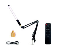 RGB led осветитель LS-1N с аккумулятором на пантографе NB 