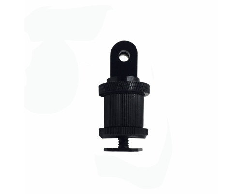 Металлический переходник для GoPro (ГоуПро) с креплением в паз холодный башмак