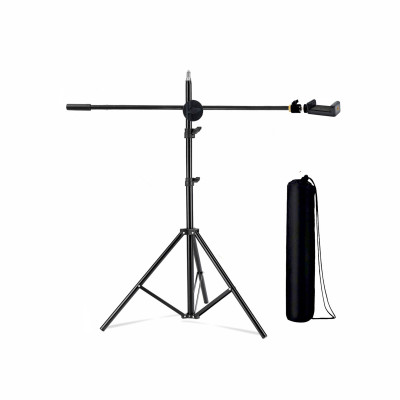 Напольная стойка штатив для съемки сверху JBH-G1C с держателем для телефона и с сумкой для переноски