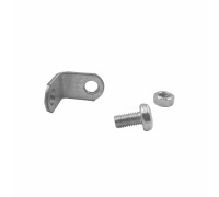 Уголок крепежный с болтом и гайкой
