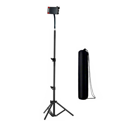 Напольная стойка штатив JBH-G17P с держателем для телефона и планшета 11.5-18 см и чехлом для переноски
