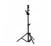 Напольная стойка JBH-DP с держателем для телефона на шарнире и с прищепкой-зажимом 