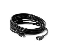 Удлинитель Nocab USB 2.0 (m) — USB 2.0 (f) 10 м, черный