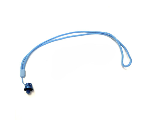 Шнурок длинный D5L, ремешок крепления для камеры, резьба 1/4’’, голубой