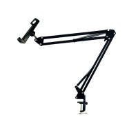 Усиленная стойка пантограф ST-34P25 с зажимом для планшета 12-25 см с нагрузкой до 1.6 кг