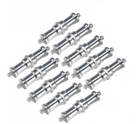 Переходник удлиненный с резьбой (M) 1/4’’ - (M) 1/4’’ для фотоаксессуаров, 10 шт