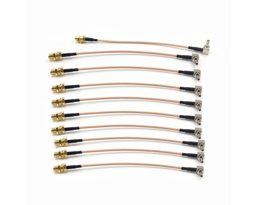 Пигтейл переходники TS9 - SMA (female) кабельная сборка, 10 шт