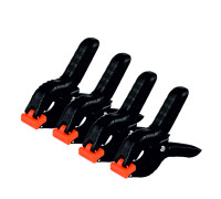 Прищепка зажим PWR-22 универсальная, диаметр 1.6 см, 4 шт.