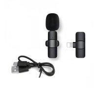 Беспроводной петличный микрофон K9 для Iphone и других устройств с разъемом Lightning