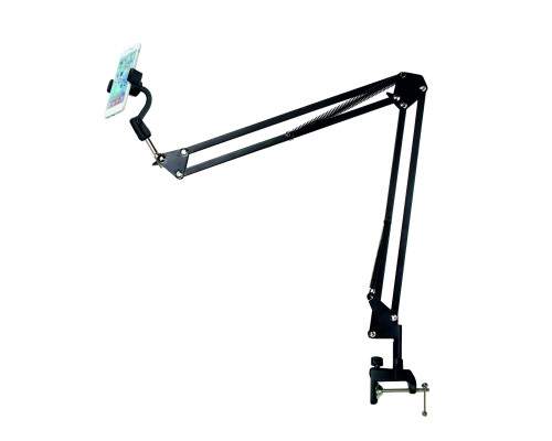 Стойка пантограф NB2S-352S2 с пластиковым держателем телефона для горизонтального и вертикального крепления