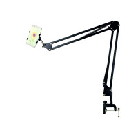 Стойка пантограф NB2S-38A2S с держателем для телефона для горизонтального и вертикального крепления