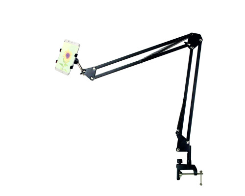 Стойка пантограф NB2S-38A2S с держателем для телефона для горизонтального и вертикального крепления