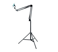 Напольная стойка пантограф JBNB-8358 с универсальным держателем для телефона