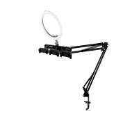 Настольная стойка усиленный пантограф ST-D3PS с тремя держателями для телефона на шарнирах