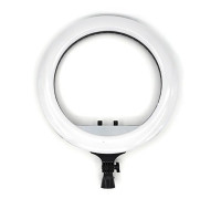 Кольцевая лампа RL-21 М-54 селфи лампа с тремя держателями для смартфона, диаметр 54 см