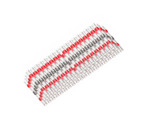 Термоусадка для проводов с припоем, внутренний диаметр 2,7мм, 100 шт