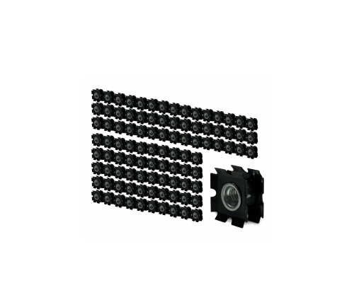 Резьбовое соединение для профильной трубы, M6*15*15, 100 шт