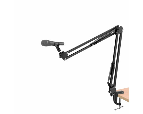 Микрофонная стойка пантограф NBS-3511 с усиленной струбциной