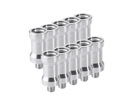 Адаптер-переходник 1/4"(M)-3/8"(F) для штативов и стоек, 10 шт