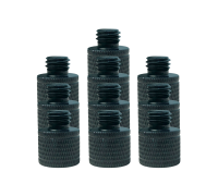 Переходник с внутренней резьбы М6 на внешнюю резьбу M10, 10 шт